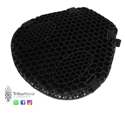 Cojín Silicona Para Moto Color Negro