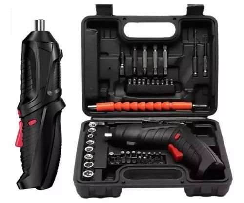 Destornillador 45 pzas. Inalámbrico Recargable