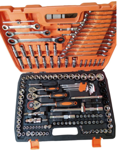 Set De Herramienta 151 Piezas Llaves Rachet Negro