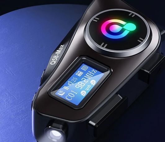 Gray helmet for bikers