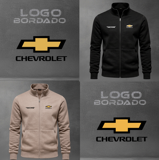 Buzo Cuello Alto Carro Chevrolet Bordado