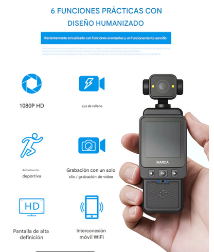 CAMARA DEPORTIVA DV01 1080 WIFI