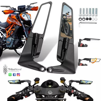 Espejo alerón motos naked rizoma