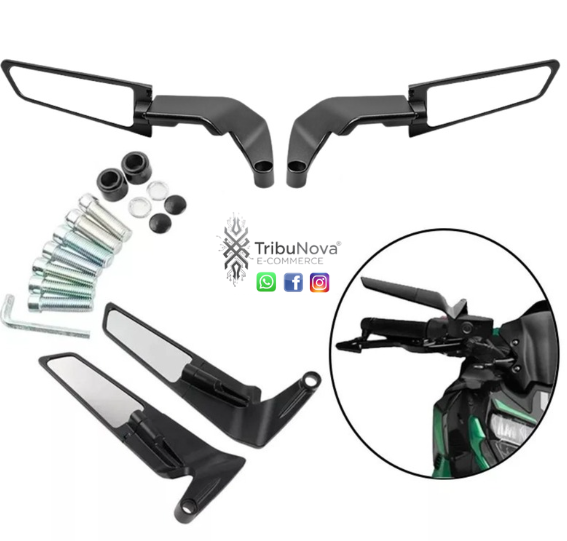 Espejo alerón motos naked rizoma