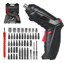 Destornillador 45 pzas. Inalámbrico Recargable