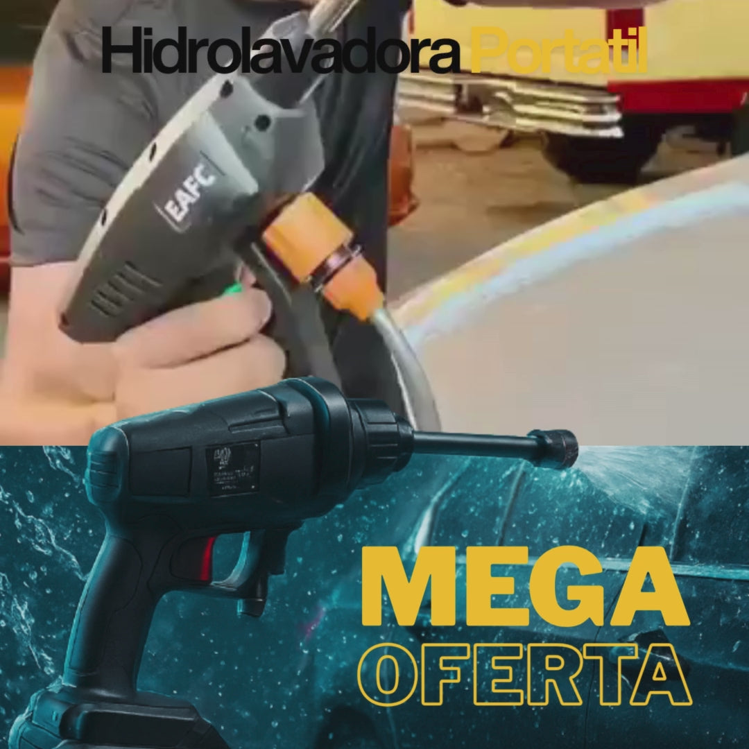 HIDROLAVADORA INALAMBRICA 2 BATERIAS 48W